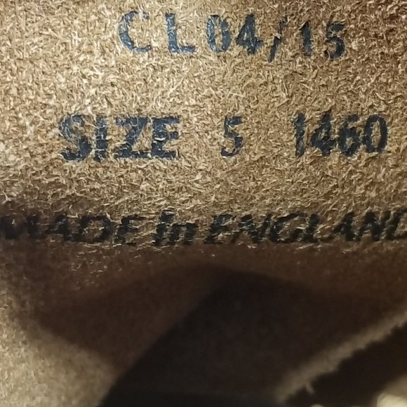 Dr. Martens x Mark Wigan Made in England 1460 Boot, Womens Size 5 UK / 7 US Rare - Picture 11 of 11